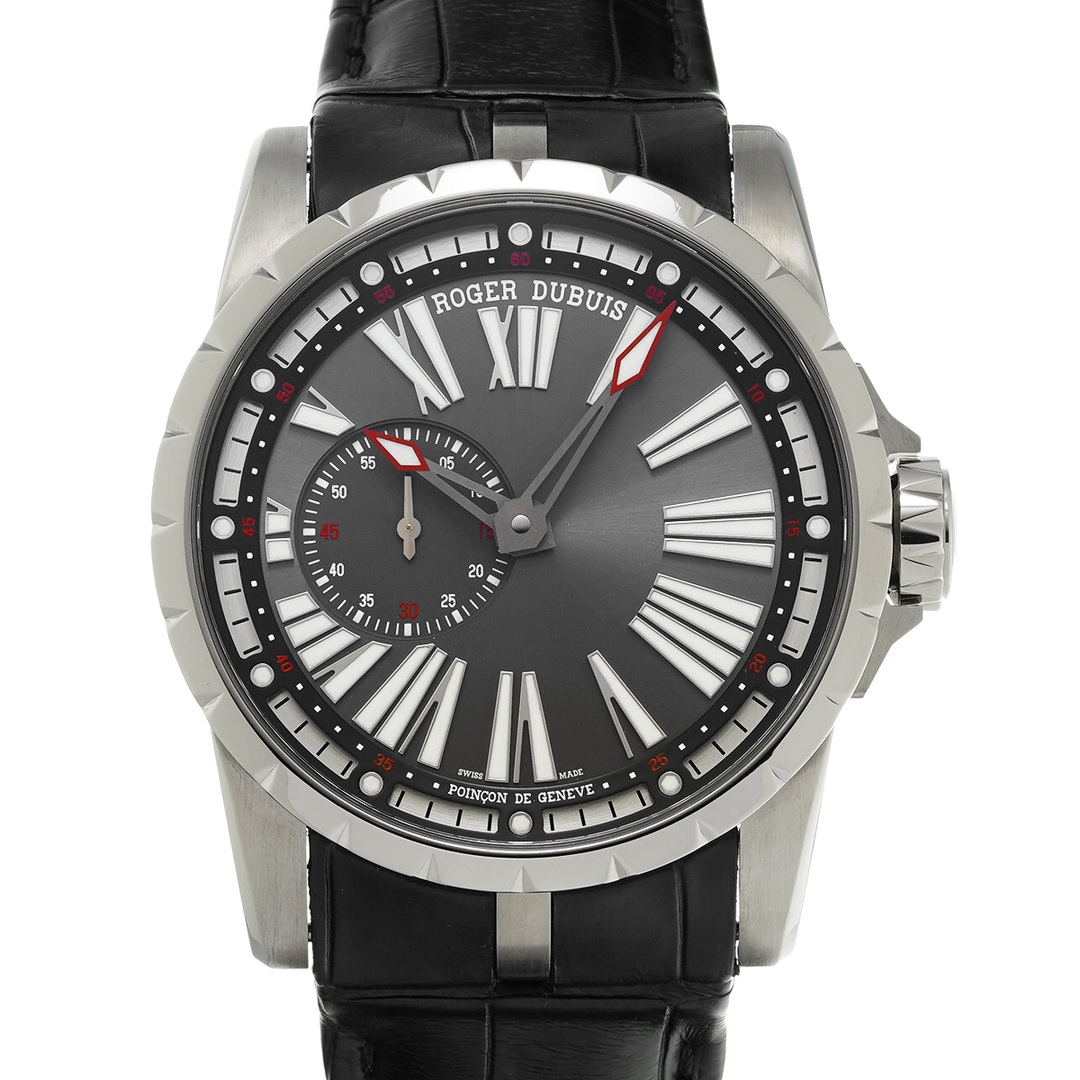 ROGER DUBUIS(ロジェデュブイ)の中古 ロジェ デュブイ ROGER DUBUIS DBEX0556 グレー メンズ 腕時計 メンズの時計(腕時計(アナログ))の商品写真