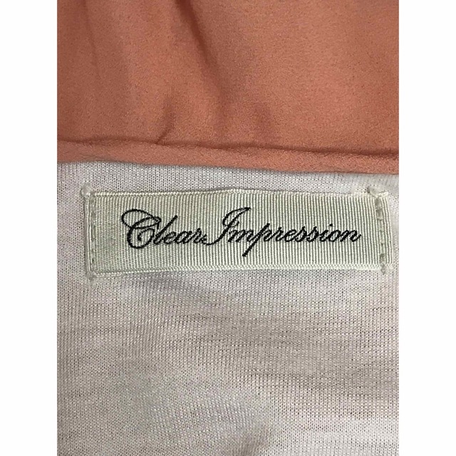 CLEAR IMPRESSION(クリアインプレッション)の【美品】CLEAR IMPRESSION　七分袖　カットソー レディースのトップス(カットソー(長袖/七分))の商品写真