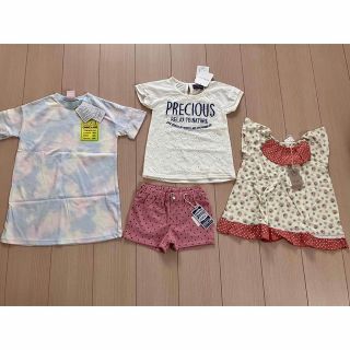 エフオーキッズ(F.O.KIDS)の新品　110 夏服　FOキッズ　セラフ　4点セット(Tシャツ/カットソー)