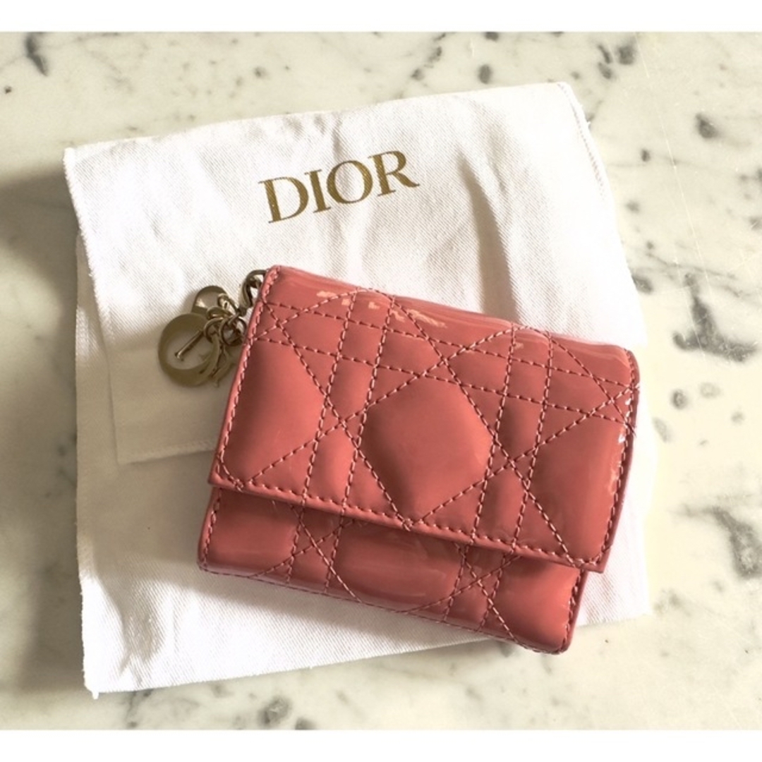 dior ディオール　ロータスウォレット　折りたたみ財布