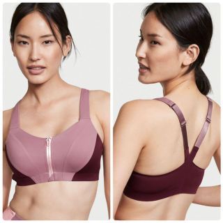 ヴィクトリアズシークレット(Victoria's Secret)の【新品】VS ノックアウト スポーツブラ カラーブロック 36C(ブラ)