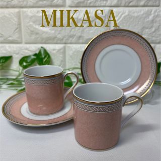 ミカサ(MIKASA)のヴィンテージ[未使用] MIKASA ミカサ　カップ&ソーサー　ペア(食器)