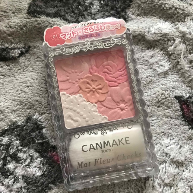CANMAKE - キャンメイク(CANMAKE) マットフルールチークス 01 マット