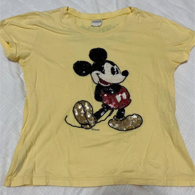ミッキーマウス(ミッキーマウス)のディズニー　ミッキー  半袖Tシャツ レディースのトップス(Tシャツ(半袖/袖なし))の商品写真