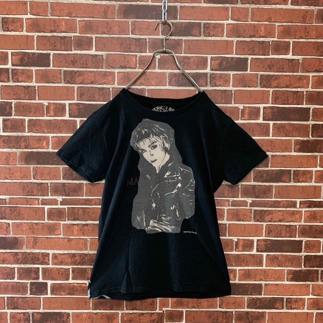 MUSIC TEE(ミュージックティー)の【激レア】MADONNA マドンナ　両面プリント　バンドTシャツ 半袖　古着 メンズのトップス(Tシャツ/カットソー(半袖/袖なし))の商品写真