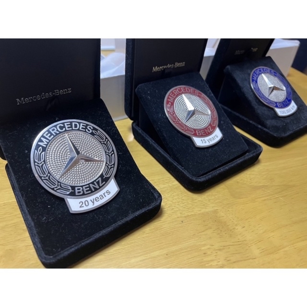 メルセデス・ベンツ 表彰制度記念品【希少】3点セット メルセデス・ベンツ 表彰制度記念品【希少】3点セット
