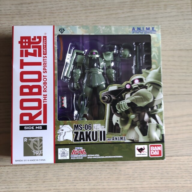 Robot魂 a.n.i.m.e MS-06 ZAKU ザク