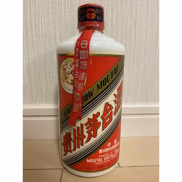 【希少】1999年 中国古酒 貴州茅台酒 マオタイ酒 天女ラベル 食品/飲料/酒の酒(その他)の商品写真