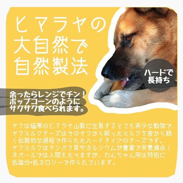 ●超超徳用● 1本1590円→479円 中型犬 ヒマラヤチーズ M10本 無添加 5