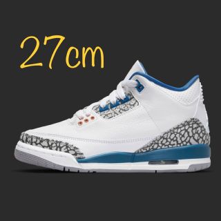 ジョーダン(Jordan Brand（NIKE）)の新品未使用【送料込み】ナイキ Air Jordan 3 Retro 27cm(スニーカー)