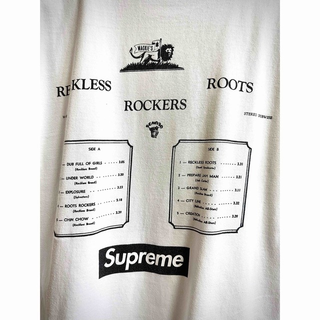 Supreme Wackies Reckless BOX LOGO Tee 黒M