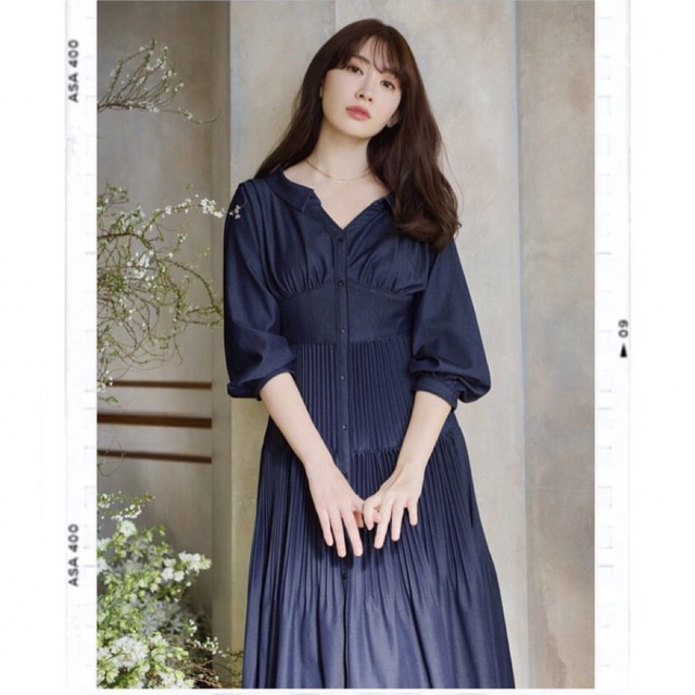Her lip to - herlipto Pleated Open Shirt Dressの通販 by カナデナル