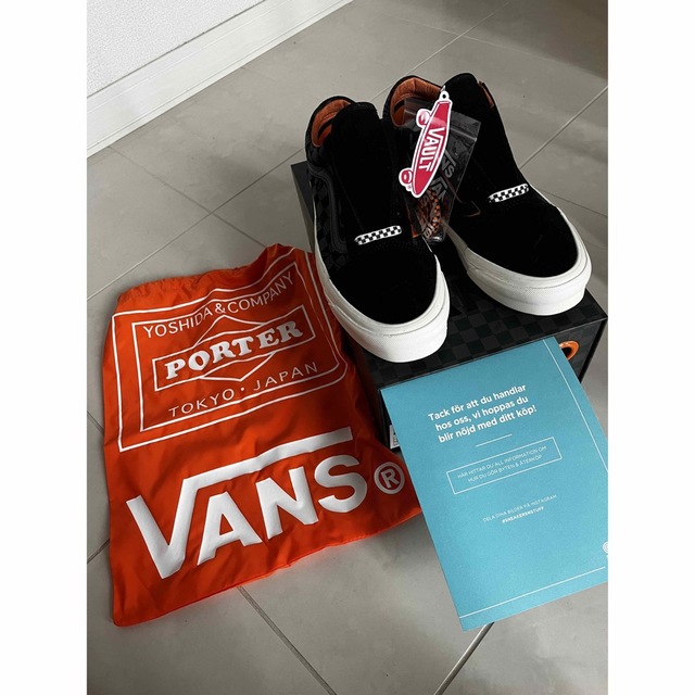 60%OFF限定数量】 porter vans vault oid skool OG 26 ポーター スニーカー