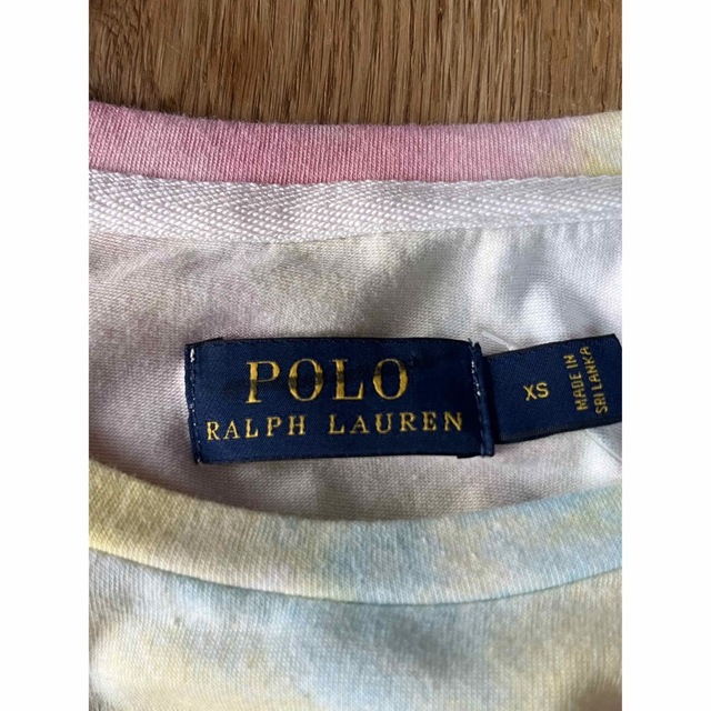 POLO RALPH LAUREN(ポロラルフローレン)のPOLO ラルフローレン　Tシャツ　小さめサイズ　タイダイ　米国購入　新品 レディースのトップス(Tシャツ(半袖/袖なし))の商品写真