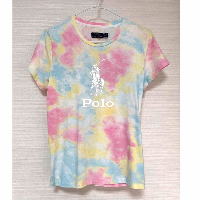 POLO RALPH LAUREN(ポロラルフローレン)のPOLO ラルフローレン　Tシャツ　小さめサイズ　タイダイ　米国購入　新品 レディースのトップス(Tシャツ(半袖/袖なし))の商品写真