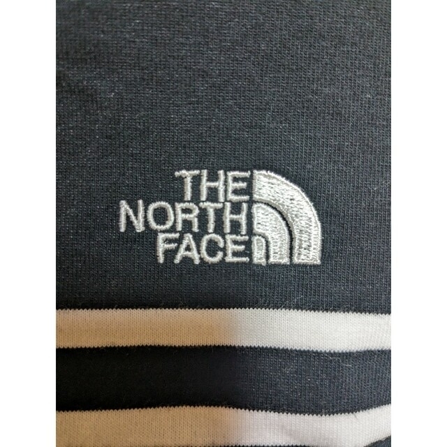 THE NORTH FACE(ザノースフェイス)のノースフェイス ショートスリーブパネルボーダーティー レディース Ｍサイズ 希少 レディースのトップス(Tシャツ(半袖/袖なし))の商品写真