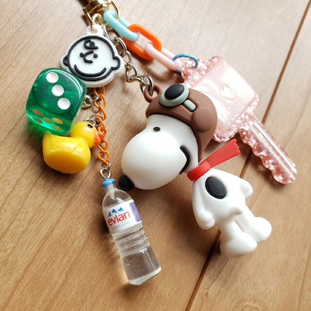 SNOOPY - 専用⭐ハンドメイド スヌーピー ちょいじゃらキーホルダー ...