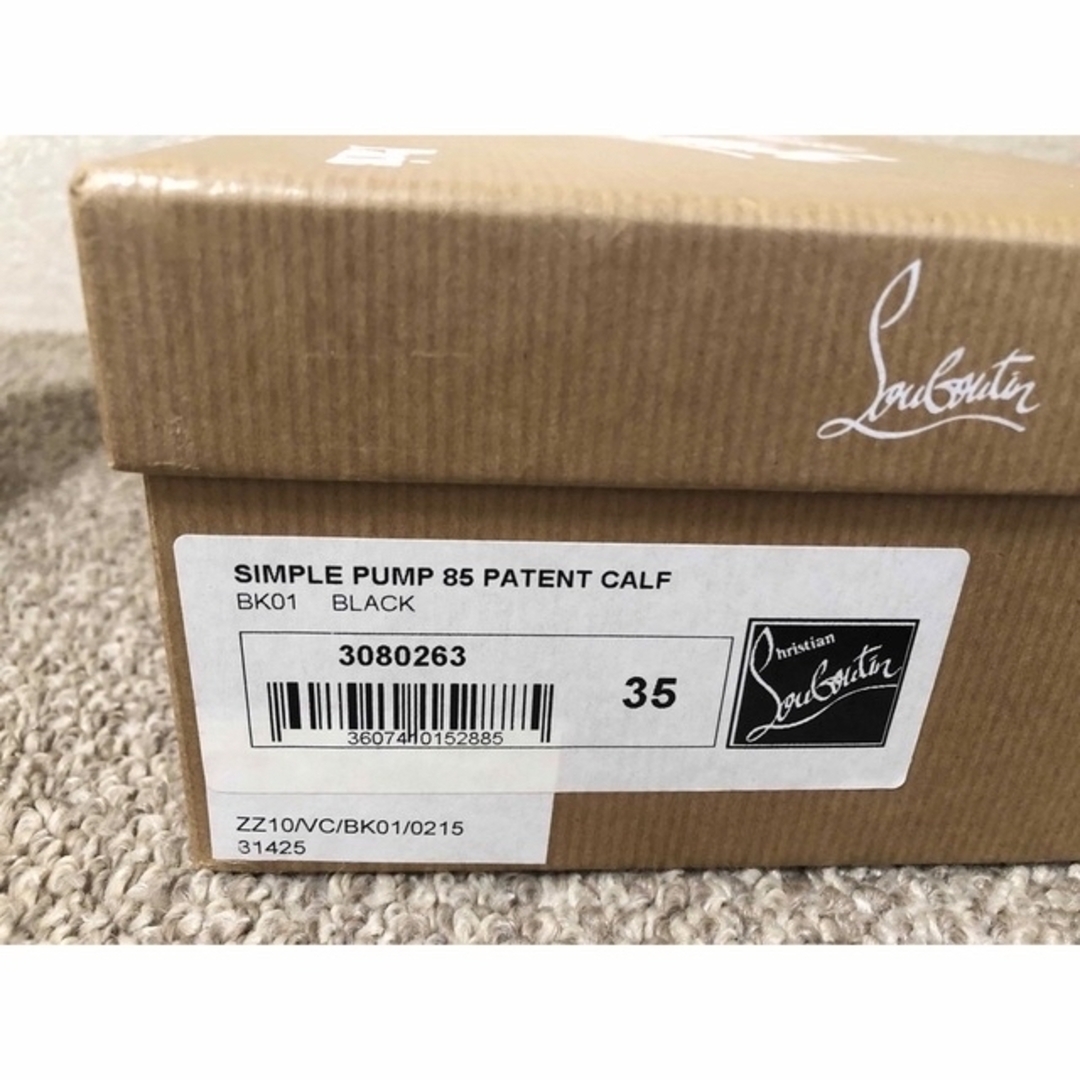 Christian Louboutin(クリスチャンルブタン)の【美品】クリスチャン ルブタン Simple Pump 85 サイズ35 レディースの靴/シューズ(ハイヒール/パンプス)の商品写真