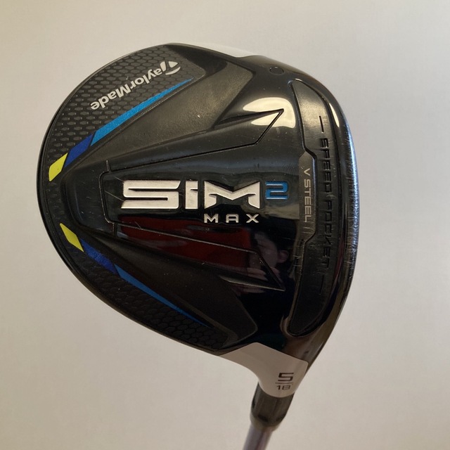 TaylorMade - テーラーメイド SIM2 MAX フェアウェイウッド 5W S 純正 ...