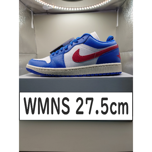 NIKE - Nike Wmns Air Jordan 1 Low Sport Blueの通販 by