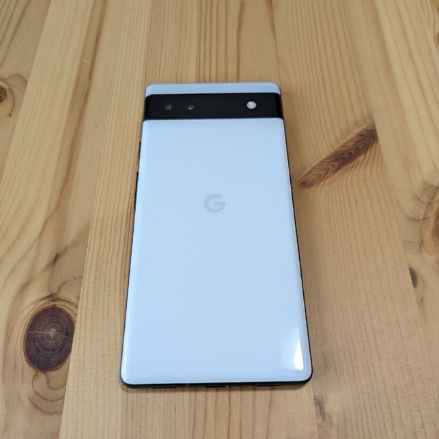 スマートフォン本体美品 Google Pixel 6a 128GB Chalk au版