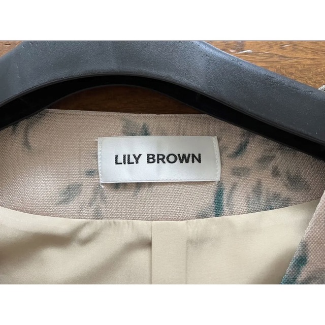 Lily Brown(リリーブラウン)の【完売商品】LILY BROWN ノーカラージャケット レディースのジャケット/アウター(ノーカラージャケット)の商品写真