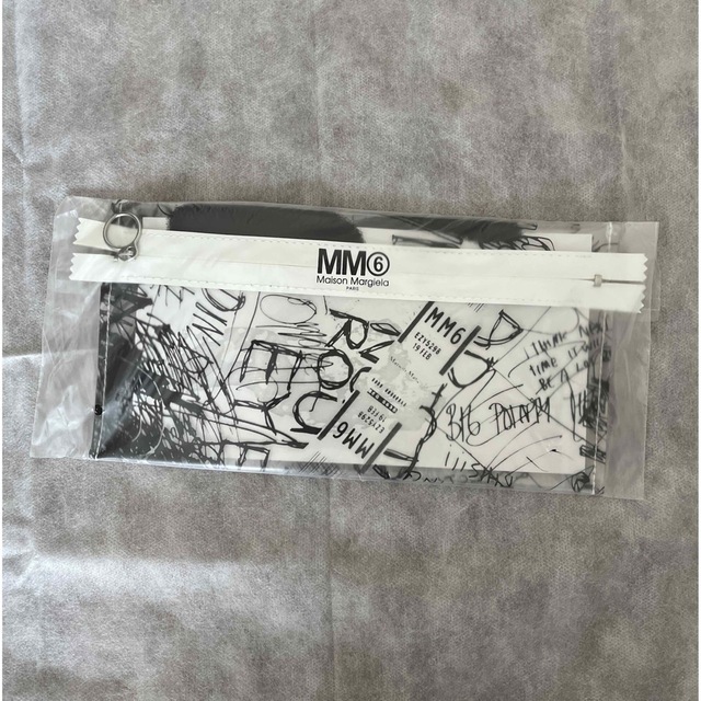 MM6(エムエムシックス)のMM6 Maison Margiela クリアポーチ 付録 レディースのファッション小物(ポーチ)の商品写真