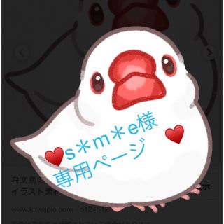 フェリシモ(FELISSIMO)の♥️s＊m＊e様　専用ページ　♥️ぼくたち似てる？ 文鳥　ソフトクリームポーチ(ポーチ)