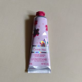 ロクシタン(L'OCCITANE)のロクシタン／チェリープリズム／ハンドクリーム30ml（※開封済み）(ハンドクリーム)