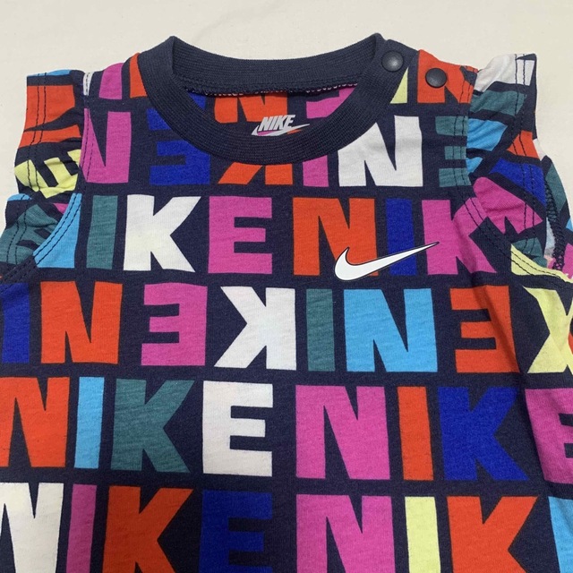 NIKE(ナイキ)の新品　NIKE ナイキ　ロンパース　65 70 キッズ/ベビー/マタニティのベビー服(~85cm)(ロンパース)の商品写真