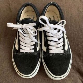 ヴァンズ(VANS)のバンズVANS オールドスクールblack黒　23cm(スニーカー)