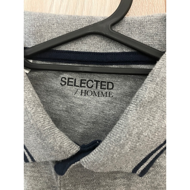 新品未使用 SELECTED/HOMME ポロシャツ Lサイズ メンズのトップス(ポロシャツ)の商品写真