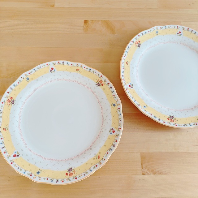 Noritake - ノリタケ TRUE LOVE トゥルーラブプレート2枚セット Noritake - ノリタケ TRUE LOVE トゥルーラブプレート2枚セット