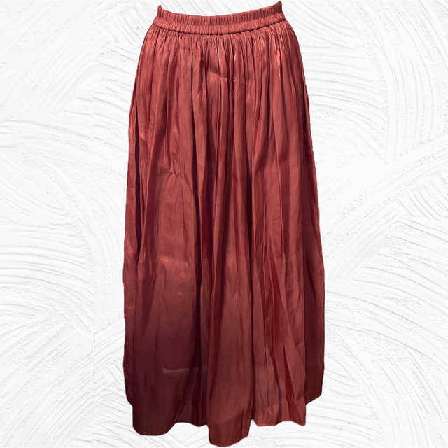 GU(ジーユー)のロング スカート GU プリーツ おしゃれ 森ガール ポリエステル100% 人気 レディースのスカート(ロングスカート)の商品写真