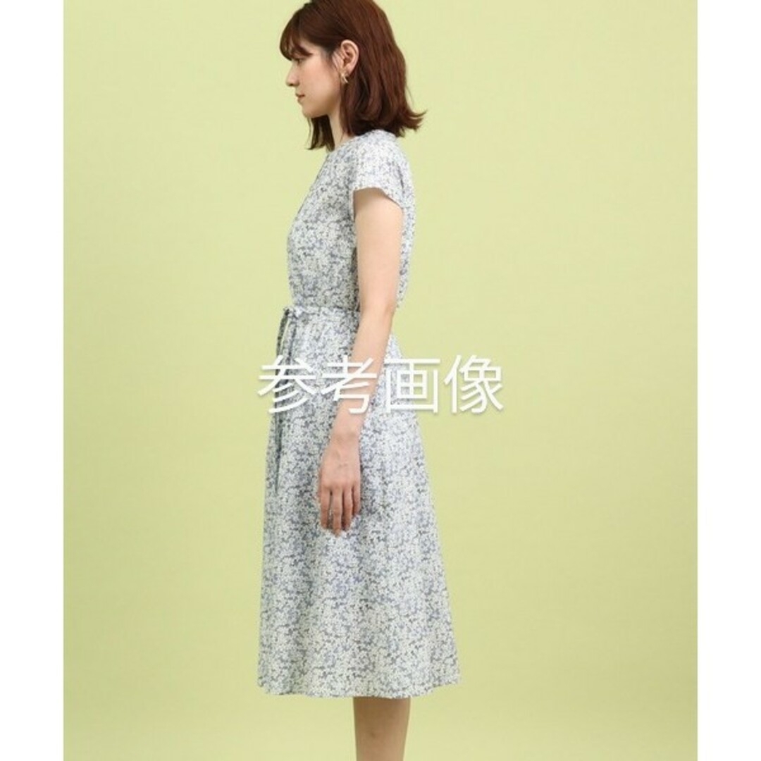 anatelier(アナトリエ)の新品!アナトリエ☆リバティ ペタル・ウィッシュ柄ワンピース レディースのワンピース(ロングワンピース/マキシワンピース)の商品写真