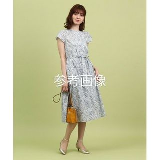 アナトリエ(anatelier)の新品!アナトリエ☆リバティ ペタル・ウィッシュ柄ワンピース(ロングワンピース/マキシワンピース)