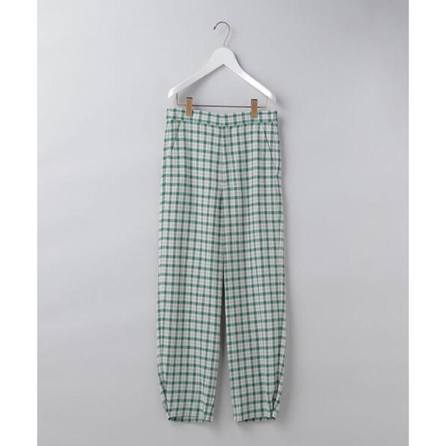 6 (ROKU) - 6(ROKU) CHECK PANTS チェックパンツ 新品 タグ付き