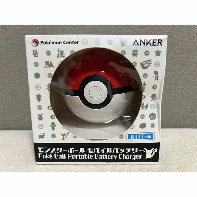 バッテリー/充電器ANKER モンスターボール　モバイルバッテリー　ポケモン　アンカー　充電器