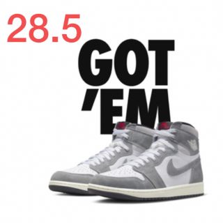 ナイキ(NIKE)のNike Air Jordan 1 Black and Smoke Grey(スニーカー)