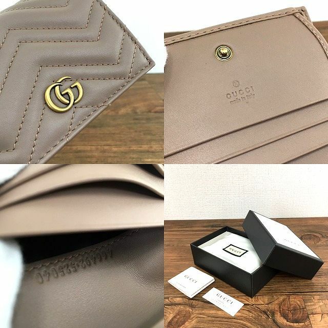 未使用品 GUCCI コンパクトウォレット 466492 368-