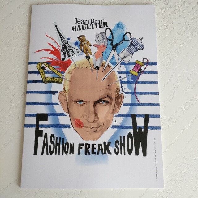 Jean-Paul GAULTIER(ジャンポールゴルチエ)のジャンポールゴルチエ "ファッション・フリーク・ショー" 非売品パンフレット エンタメ/ホビーの本(アート/エンタメ)の商品写真