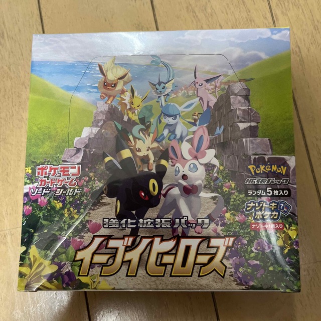 新品未開封】ポケモンカード イーブイヒーローズ 1box シュリンク付き