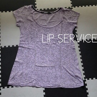 リップサービス(LIP SERVICE)のLIP SERVICE ＡラインTシャツ(Tシャツ(半袖/袖なし))