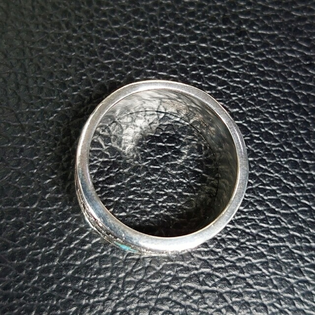送料込み　SAAD  PREMIUMサード　シルバーリング　ターコイズ　27 メンズのアクセサリー(リング(指輪))の商品写真