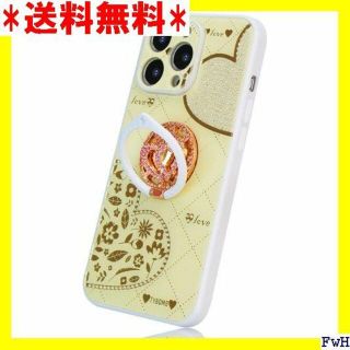 IX JOOBOY iPhone13 Pro ケース リン イエロー 1664(その他)