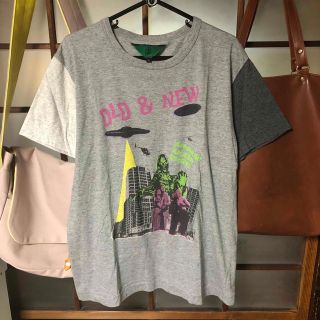 アールニューボールド(R.NEWBOLD)の【極美品】R.NEWBOLD レプリカクレイジーパターンT 日本製 L 映画パロ(Tシャツ/カットソー(半袖/袖なし))