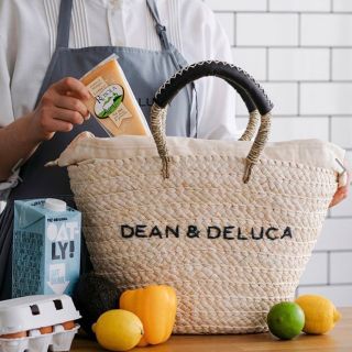 ディーンアンドデルーカ(DEAN & DELUCA)のDEAN＆DELUCA × BEAMS COUTURE 保冷 カゴバッグ大(かごバッグ/ストローバッグ)