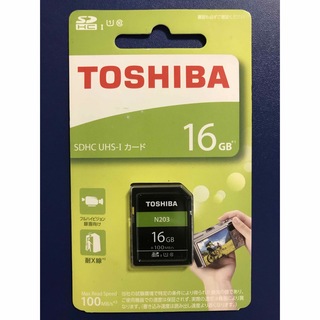 トウシバ(東芝)のTOSHIBA SDHCメモリーカード 16GB Class10 SD-LU01(PC周辺機器)