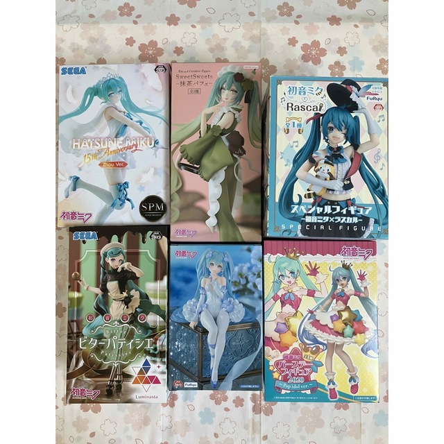TAITO - 初音ミク フィギュア まとめ売り セット 開封済 の通販 by
