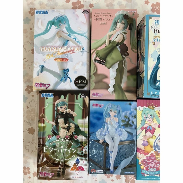 初音ミク　フィギュア　まとめ売り　セット　開封済